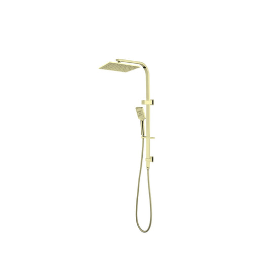 Nero NR301505cBG Celia Square 250mm Combination Shower - Brushed Gold