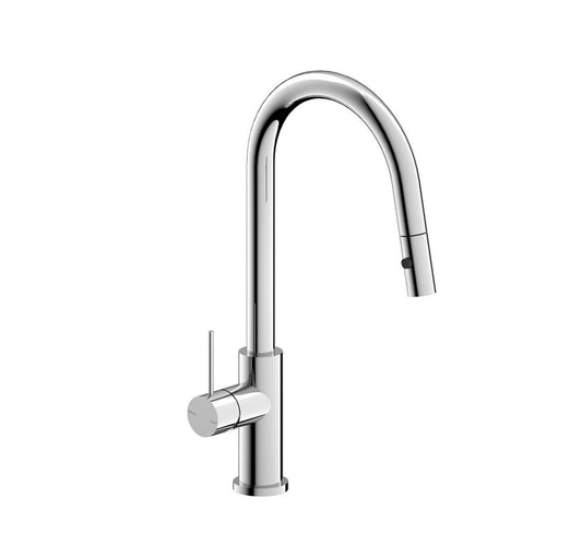 Nero NR221908CH Mecca Pull Down Sink Mixer With Veggie Spray Function - Chrome