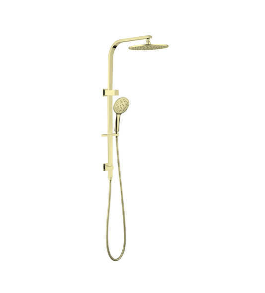 Nero NR250805cBG Bianca Round Combination Shower 250mm - Brushed Gold