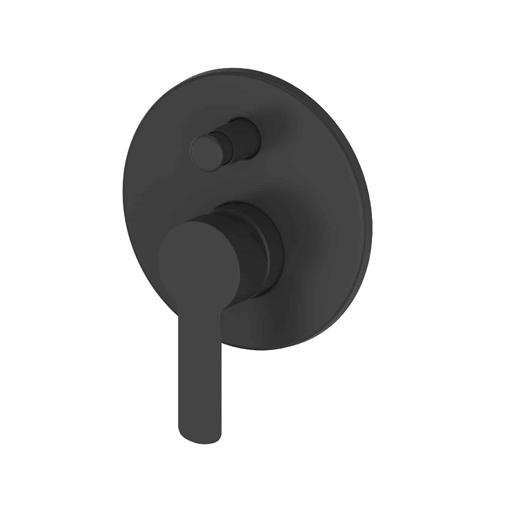 Greens Astro II Shower Diverter Mixer, PVD Matte Black, 253490MB