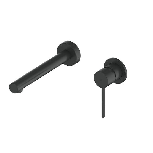 Greens Maci Wall Basin Mixer, Matte Black, 212025207