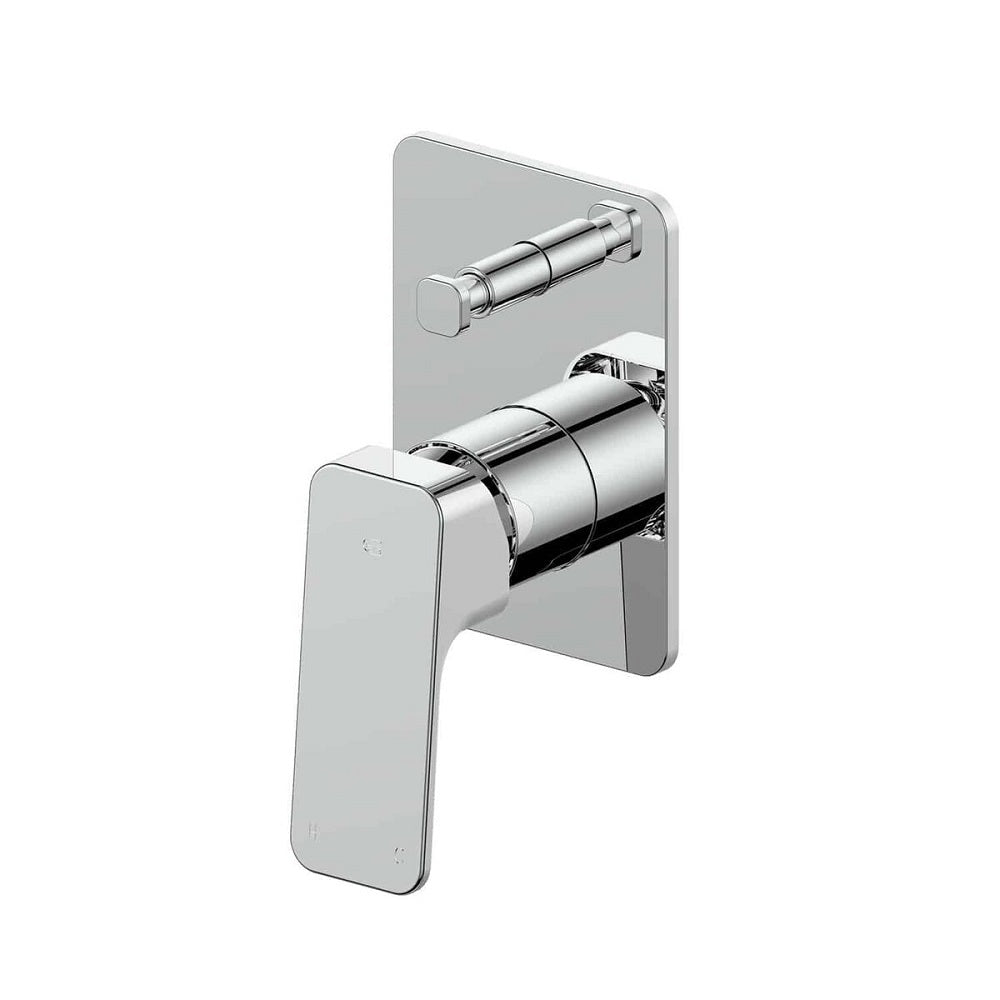 Greens Swept Diverter Shower Mixer, Chrome, 18603590