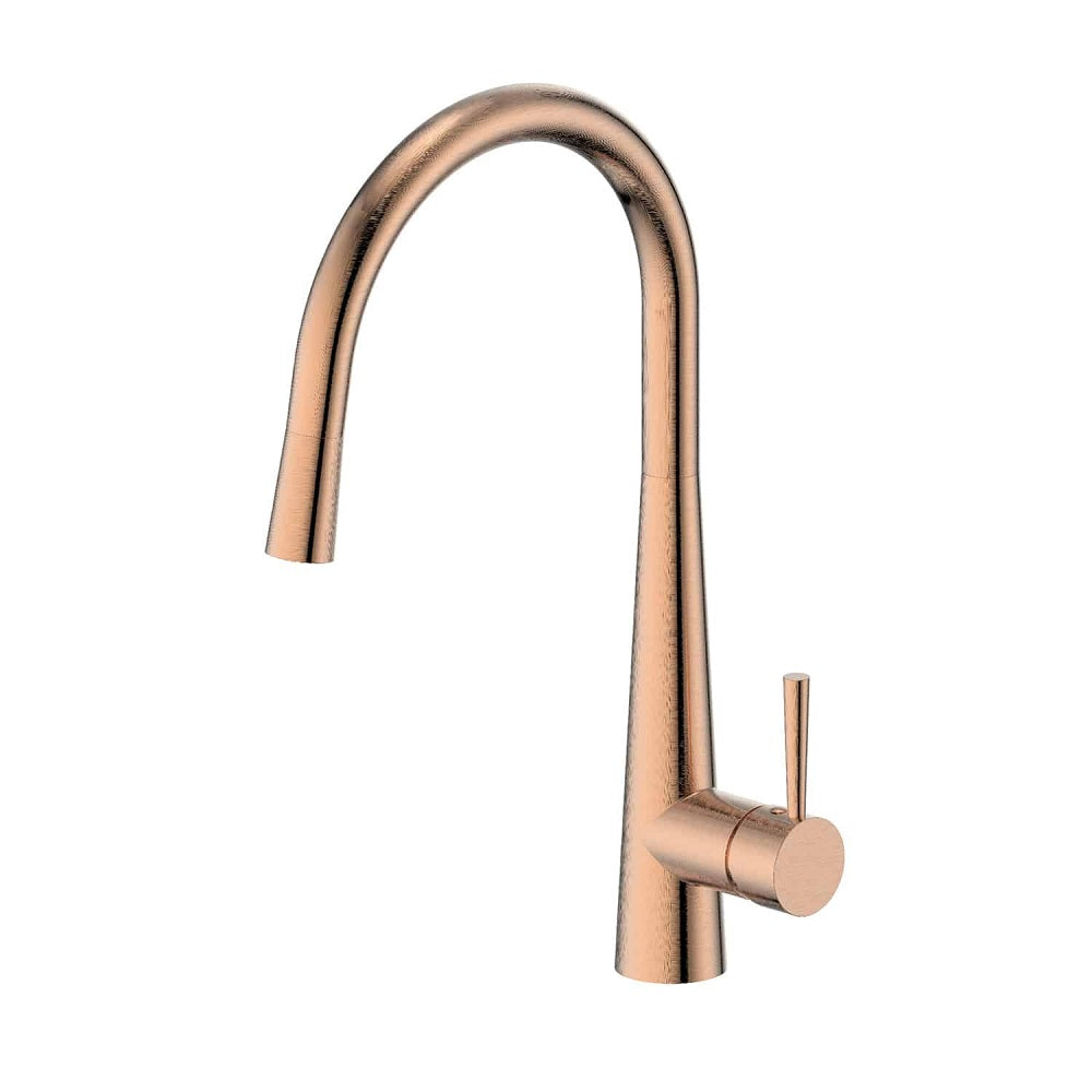 Greens Galiano Pull-Down Sink Mixer, PVD Brushed Copper, LF175203BC