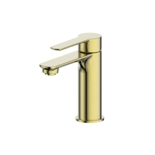 Greens Astro Ii Basin Mixer, PVD Brushed Brass, LF251380BB