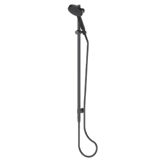 Greens Lavish Brass Rail Shower, PVD Gunmetal, 239100GM
