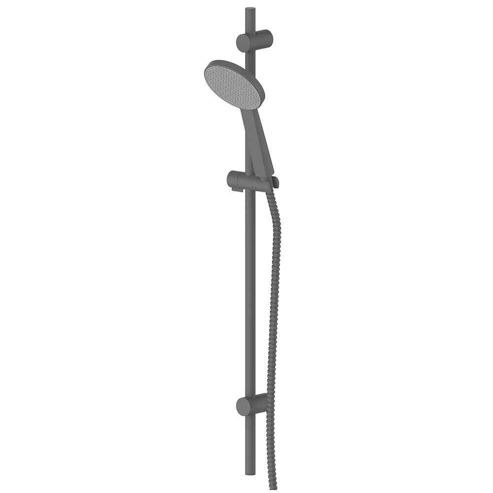 Greens Glide Rainboost Adjustable Rail Shower, PVD Gunmetal, 54400GM