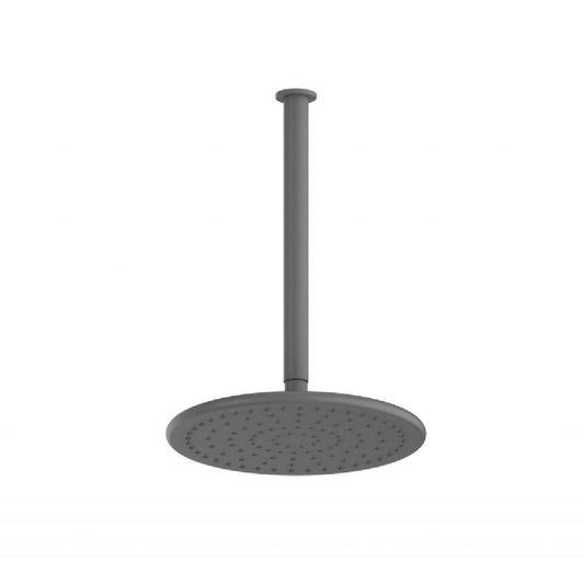 Greens Rocco Ceiling Shower, PVD Gunmetal, 1850029GM