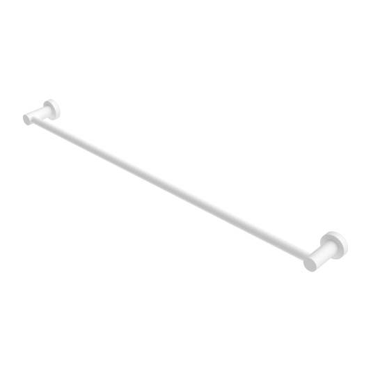 Nero Mecca Single Towel Rail - Matte White