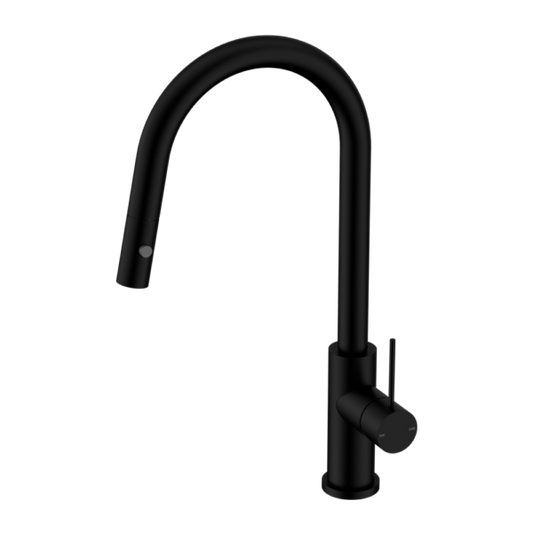 Nero NR221908MB Mecca Pull Down Sink Mixer With Veggie Spray Function - Matte Black