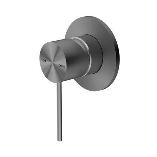 Nero Mecca Shower / Bath Wall Mixer - Gunmetal Grey