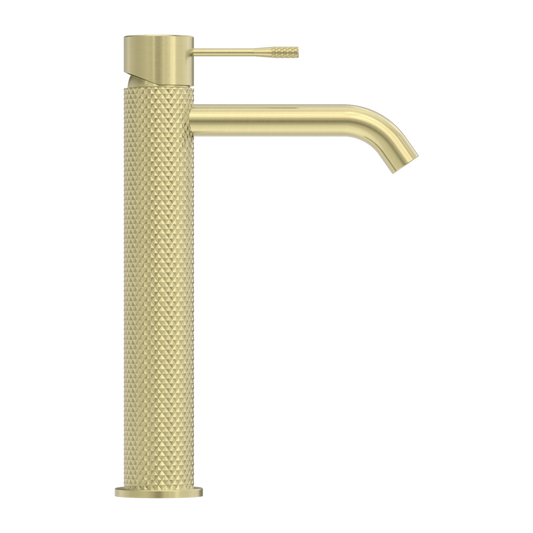 Nero NR251901aBG Opal Tall Basin Mixer - Brushed Gold
