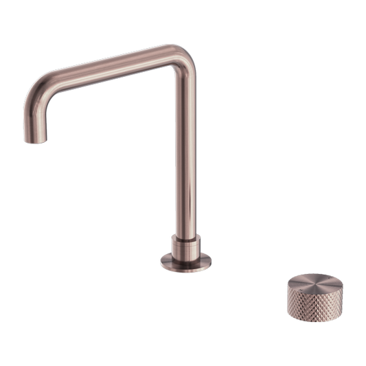 Nero NR252001aBZ Opal Progressive Tall Basin Mixer Set - Brushed Bronze