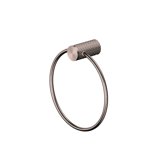 Nero NR2580aBZ Opal Towel Ring - Brushed Bronze