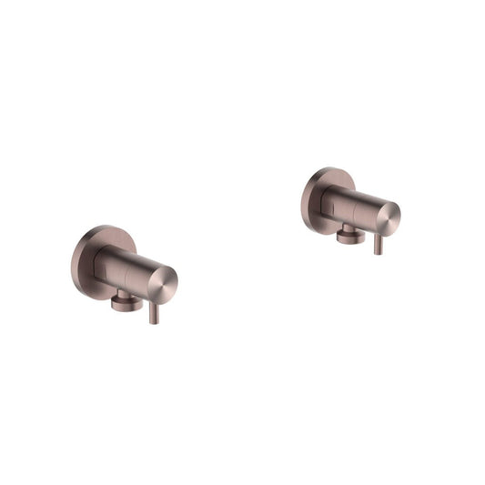 Nero NR262109dBZ Washing Machine Tap Set - Brushed Bronze