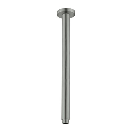 Nero NR503300GM Round Ceiling Arm 300mm - Gunmetal Grey