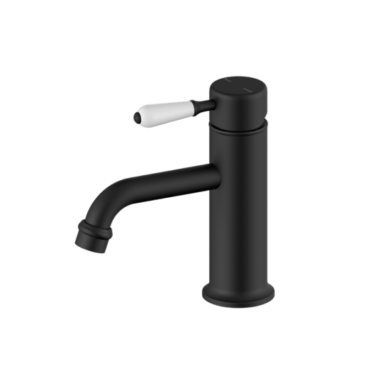 Nero York Straight Basin Mixer - Matte Black
