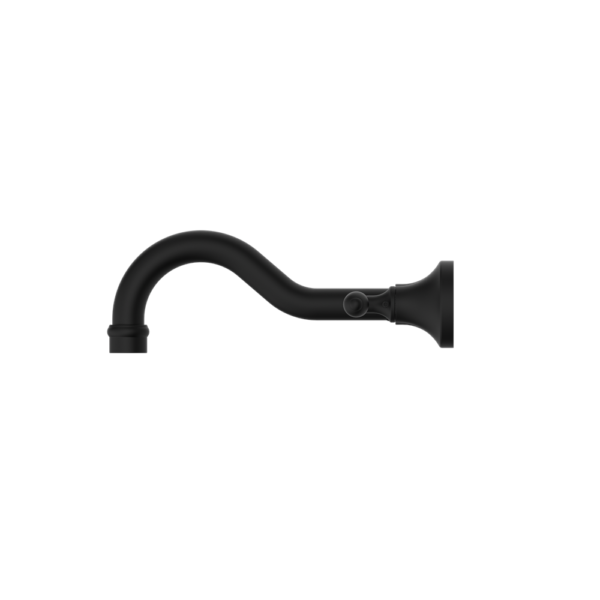 Nero York Wall Basin Set - Matte Black