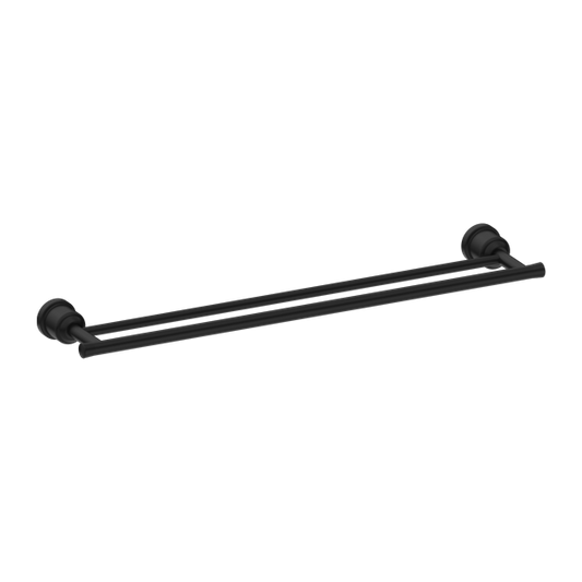 Nero York Towel Rail 600mm - Matte Black