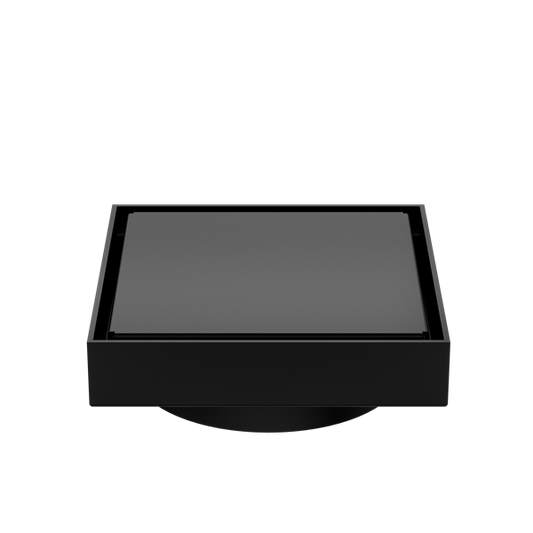 Nero NRFW008MB Tile Insert Floor Waste 100mm Outlet - Matte Black