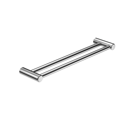 Nero Mecca Care 25mm Double Towel Grab Rail - Chrome