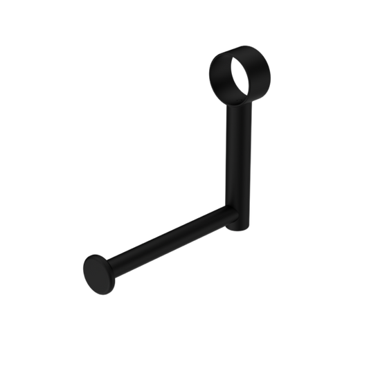 Nero NRCR3286TMB Mecca Care Add On Toilet Roll Holder - Matte Black