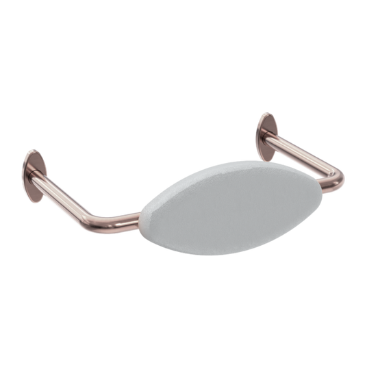 Nero NRCR0001BZ Mecca Care DDA Toilet Backrest - Brushed Bronze