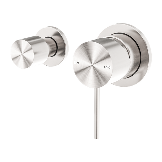 Nero NR221911uBN Mecca Shower Mixer with Horizontal 2 Way Divertor - Brushed Nickel