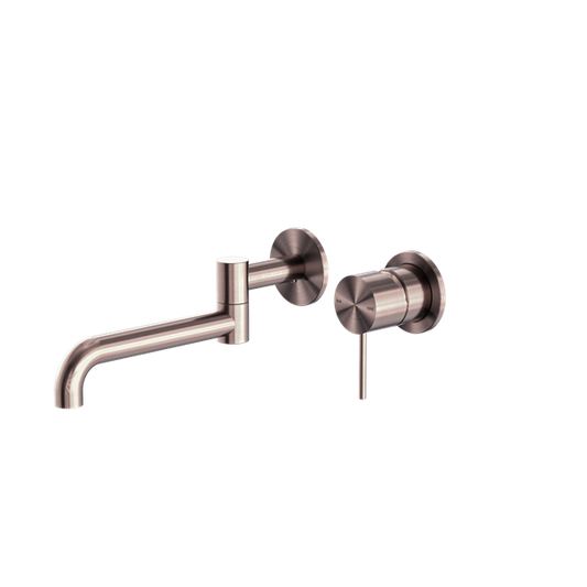 Nero NR221910RBZ Mecca Wall/Basin Bath Mixer Swivel Spout - Brushed Bronze