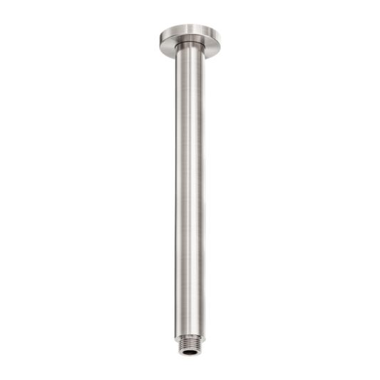 Nero NR510BN ZEN SS316L Round Ceiling Arm - Brushed Nickel