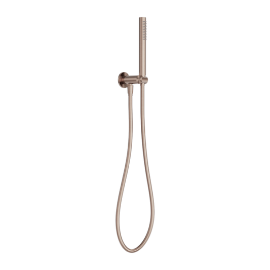 Nero ZEN SS316L Outdoor Shower on Bracket - Brushed Bronze