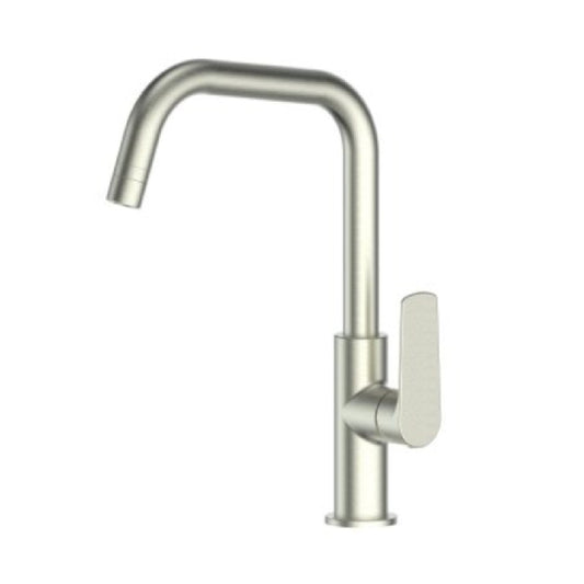 Greens Novi Sink Mixer Gooseneck with Smart Aerator, PVD Brushed Nickel, LF24203540BN