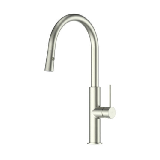Greens Maci Pull Down Sink Mixer, PVD Brushed Nickel, LF21202542BN