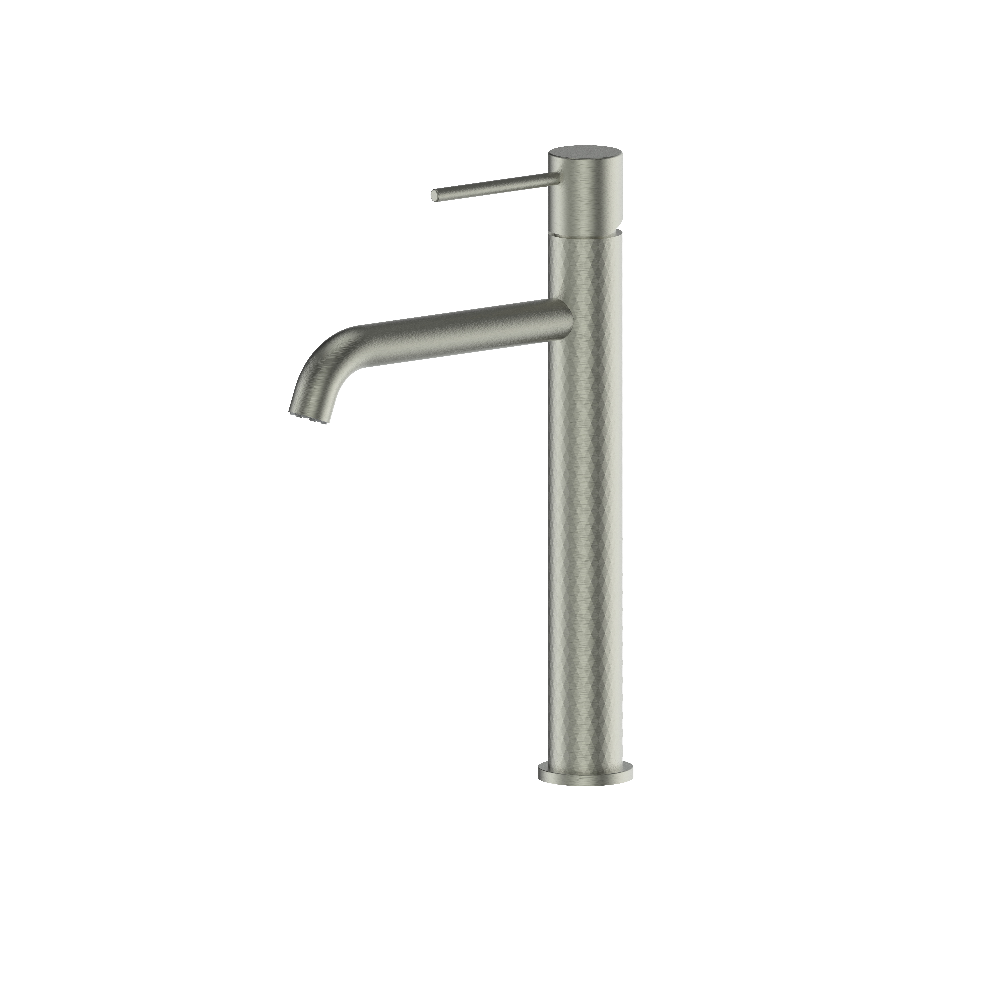 Greens Tesora Tower Basin Mixer, PVD Brushed Nickel, 21302561