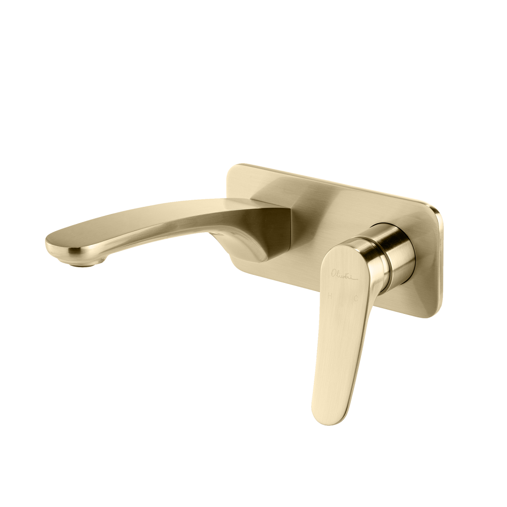 Oliveri Verona Wall Mixer Set, Trim Only, Classic Gold, VA305503CG-TK