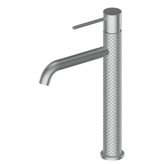 Greens Textura 18302563 Tower Basin Mixer - Brushed Stainless