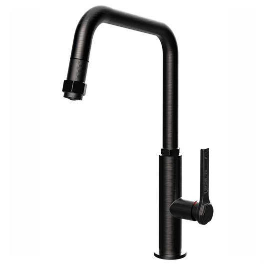 Gessi 60053BMB Officine Pull Out Kitchen Mixer Tap