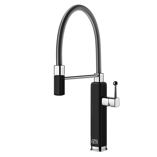 Gessi 60061GB Happy Sink Kitchen Mixer with Pull Out Tap