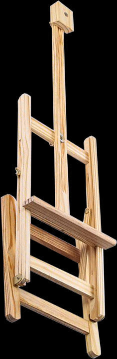 Tabletop Easel Wood Studio H-Frame Artist Art Display Painting Shop Tripod Stand Wedding