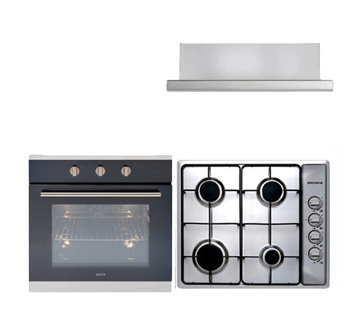 60cm Oven, Cooktop and Rangehood Package No.4
