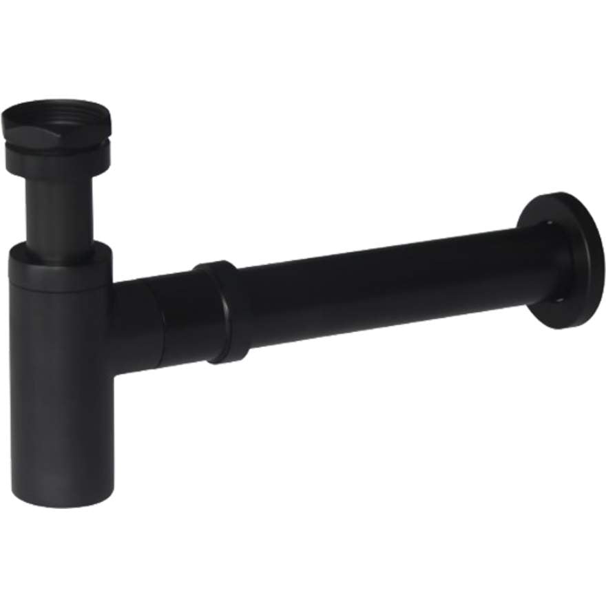 Oliveri ACC186-E-MB Matte Black Bottle Trap