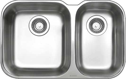 Blanco ESSENTIALU1/5 Double Bowl Undermount Sink