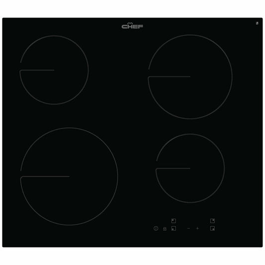 Chef CHC644BB 60cm Electric Ceramic Cooktop - Chef New Clearance Stock