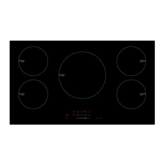 Euro Appliances ECT90ICB 90cm Induction Cooktop - Special Order