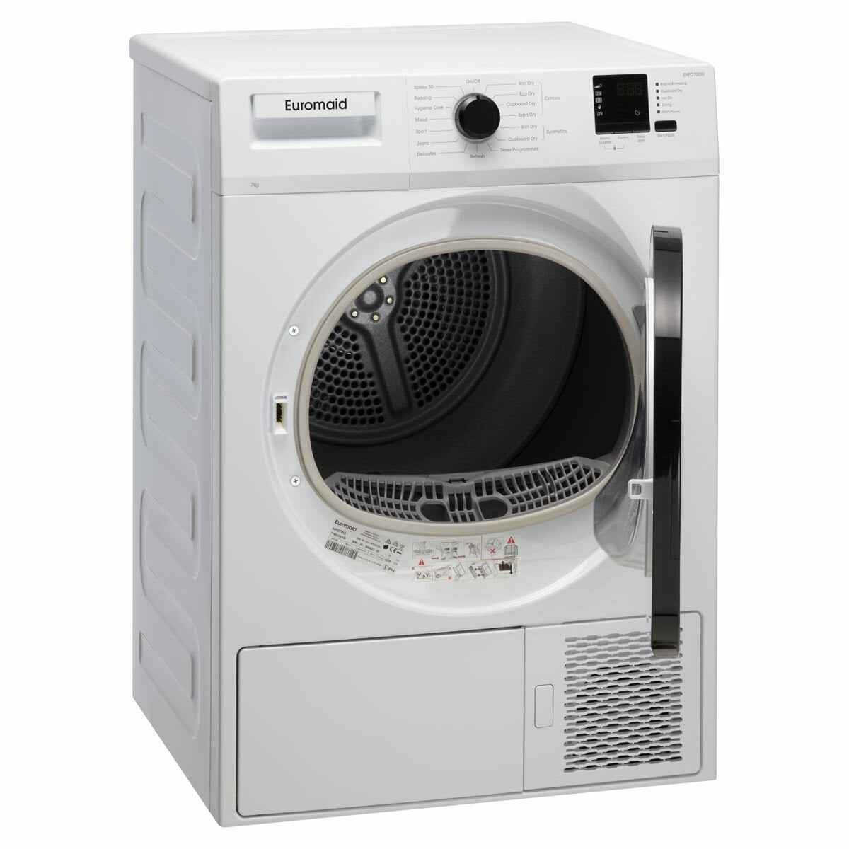 Euromaid EHPD700W 7kg Heat Pump Dryer