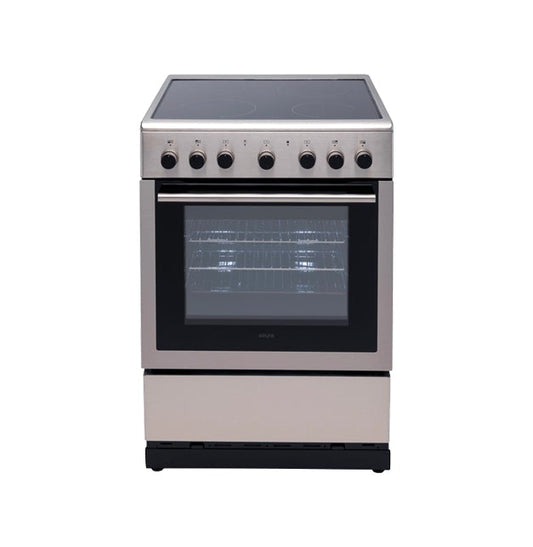 Euro Appliances EV600EESX 60cm Stainless Steel Electric Freestanding Oven/Stove