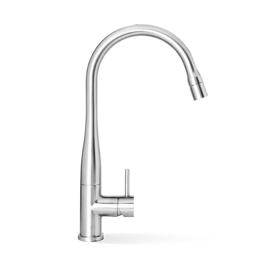 Elle 304 Stainless Steel Pull Out Sink Mixer Polished Finish SST873POL