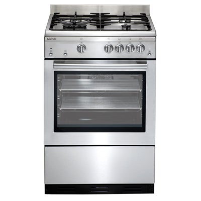Euromaid GEGFS60 60cm Stainless Steel Gas Stove - Ex Display Unit