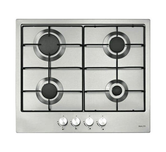 InAlto ICG6F 60cm Stainless Steel Gas Cooktop