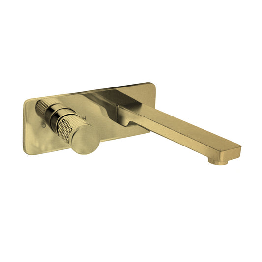 The GABE Wall Outlet Mixer Brushed Gold T706BG