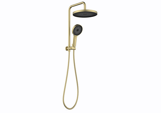 The Gabe Twin Shower Brushed Gold T7801BG